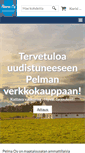Mobile Screenshot of kauppa.pelma.fi